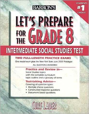 Amazoncom Lets Prepare For The Grade 8 Intermediate - 
