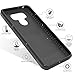 LG G6 Case,KASEMI [Carbon Fiber Series] Dual Layer Hybrid Case with Shock Absorption - Black