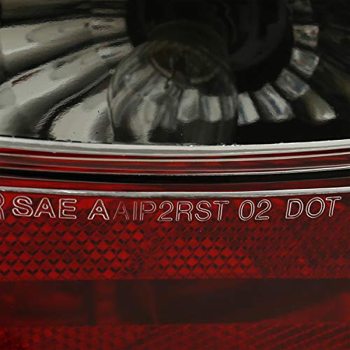 image for AmeriLite Black Replacement Brake Tail Lights Set for 02-07 Jeep Liber