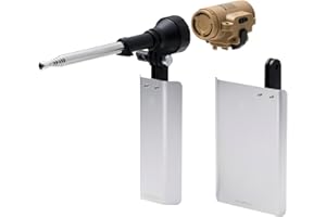 ELECOM NESTOUT Pump-1 Air Pump for Camping, Modular Outdoor Inflator for NESTOUT Batteries (Sold Separately), Quiet Dual-Speed Brushless Motor, 8 Nozzles for Mattress, Pads & Floats