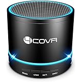 Wireless Bluetooth Speaker - Forcovr Mini LED Best Multi-Function Portable Outdoor Stereo Bluetooth Speakers with Bass,HD Surround,Built-in Microphone,FM Radio,Handsfree Call,TF Card Slot