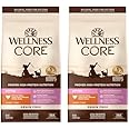 Wellness CORE Grain-Free Kitten Formula Dry Cat Food, 5 Pound Bag (Pack of 2)