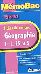 Géographie, Tles L, ES et S