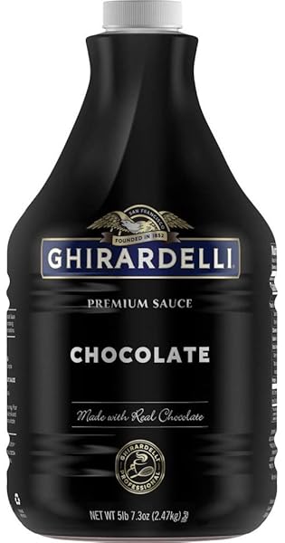 GHIRARDELLI CHOCOLATE FLAVORED SAUCE, 87.3 OUNCE
