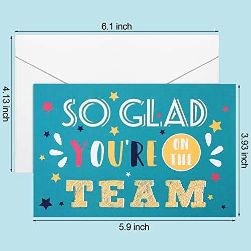 24 Pack Employee Appreciation Encouragement Cards with Envelopes So