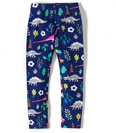 Dan Ching Little Girls Kids Cotton Pants Navy 3T