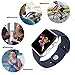 Apple Watch Band 38mm, Covery Soft Silicone iWatch Sport Band for Apple Watch Series 2 Series 1 38mm All Models M/L Size (Midnight Blue)