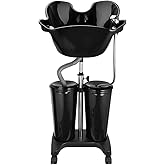 Johgee Portable Shampoo Bowl With Electric Pump, Plastic Shampoo Unit With 2 Bucket - View #8