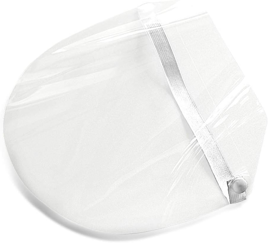 Jazmy High-Definition Transparent Protective Cap Anti-Saliva Mask Face Windproof Sun Visor Hat
