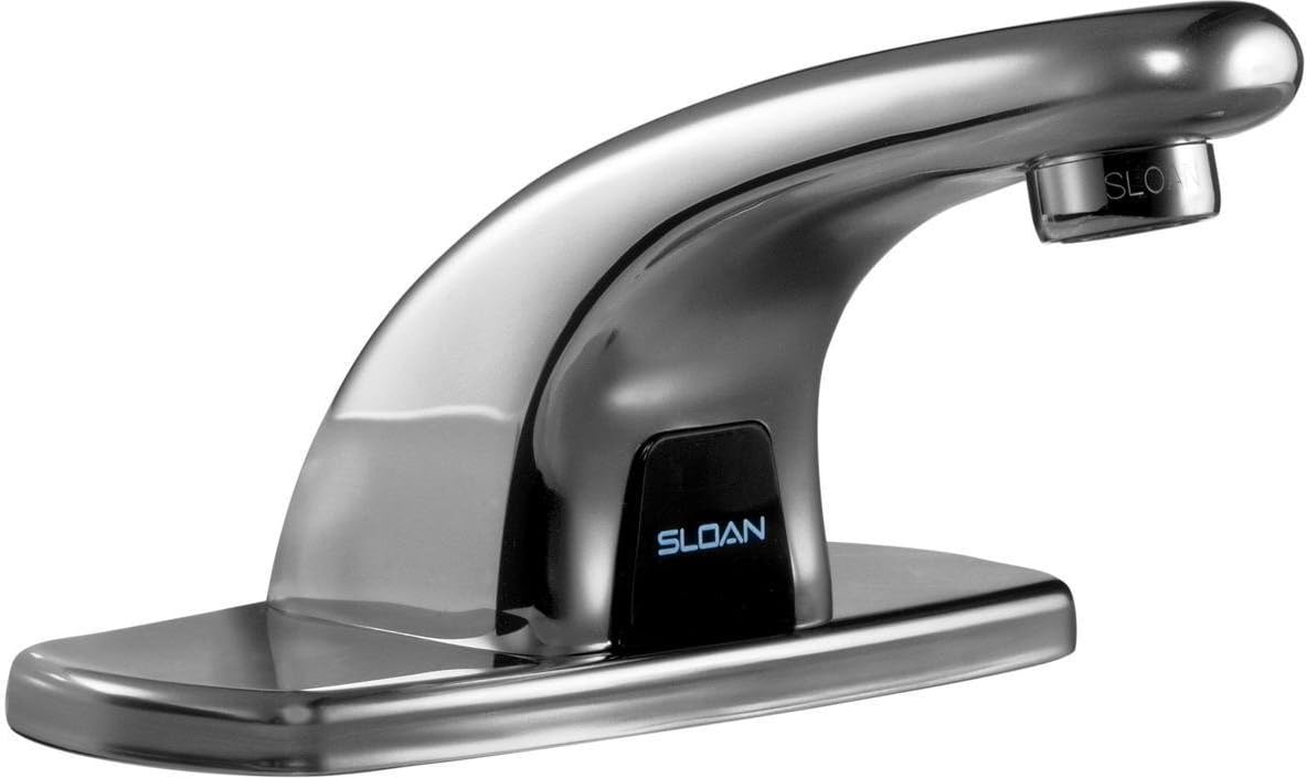 Sloan Ebf 615 4 Bdm Bathroom Faucet Optima Plus Battery Powered