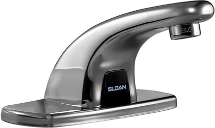 Sloan Ebf 615 4 Bdm Bathroom Faucet Optima Plus Battery Powered