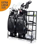 Milliard-Golf-Organizer-Extra-Large-Size-Fit-2-Golf-Bags-and-Other-Golfing-Equipment-and-Accessories-in-This-Handy-Storage-Rack-Great-Gift-Item