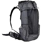 Acqorad 3F UL GEAR QiDian Pro UL 46+10L Backpack Outdoor Climbing Bag Camping Hiking Bags UHMWPE ultralight (Black)