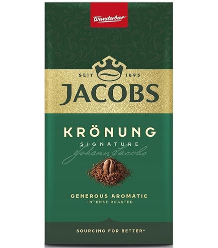 Amazon.com : Jacobs Kronung Whole Bean Coffee 500 Gram / 17.6