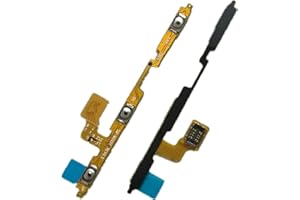 YESUN Power On Off Button Volume Switch Key Control Flex Cable Ribbon for Samsung Galaxy A10 A105 M10 M105 M20 M205 M30 M305 (Pack of 2)