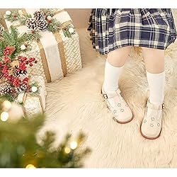 Toddler Little Girl Beige Mary Jane Dress Shoes