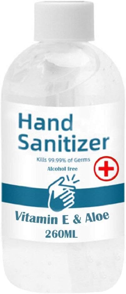 YEBIRAL Hand Sanitiser Gel, Instant Hand Anti-Bacterial Gel, Hand Cleanser Gel Pump Dispenser Defense Hand Soap Kills Most of Germs and Bacteria