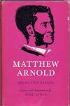Matthew Arnold: Selected Essays