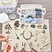 RUIYUXIN USB Jewelry Making Supplies Includes Clear Instructions, Charms, Pliers, Findings, Beads and More, Crafts for Girls and Adults, Great Gift for Teens and Women