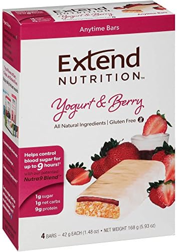 Extend Nutrition Bar, Yogurt & Berry, 4 Little Bars