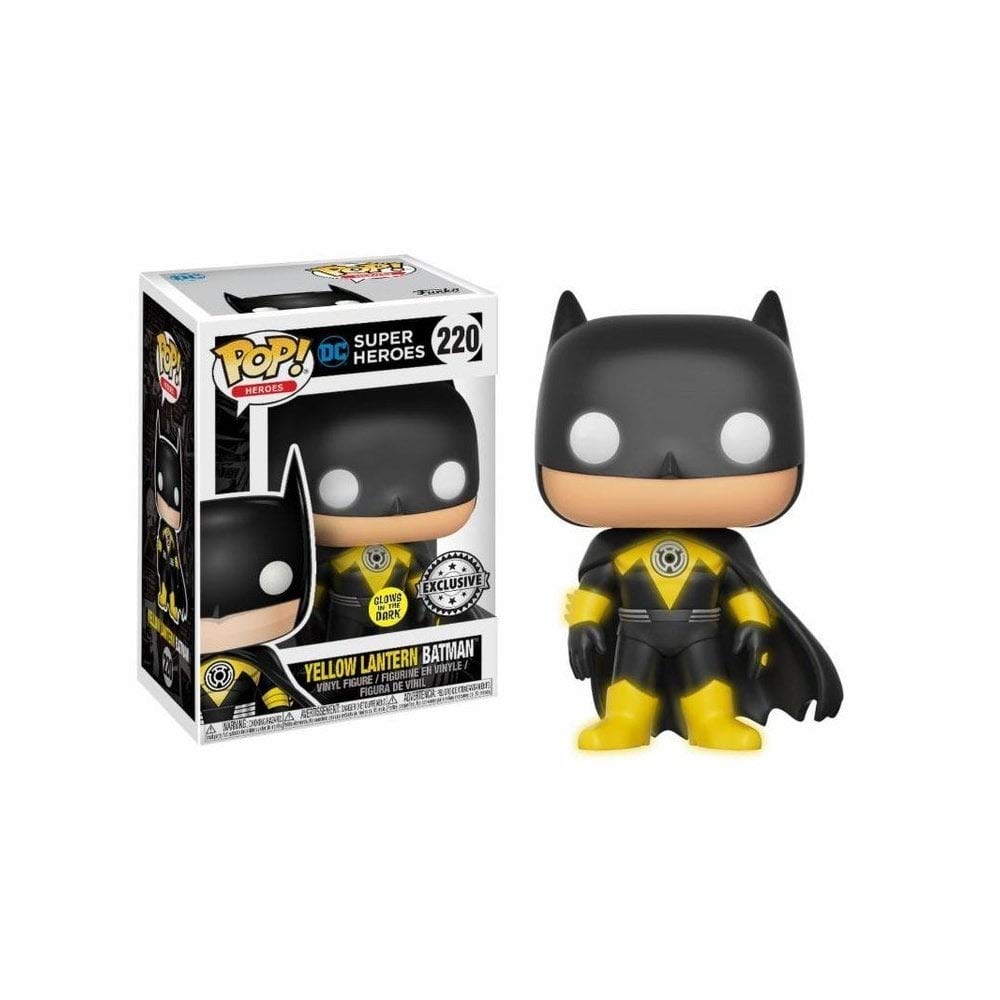 yellow lantern batman funko