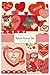 Cavallini Papers Parcel Set Vintage Valentines Gift Bags, Petite, Set of 12