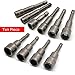 Electronic Quickly Change Magnetic Nut Setter He-Shank Socket Adapter Set Power Nut Diver 10 Pieces 6,7,8,9,10,11,12,13,14 mm