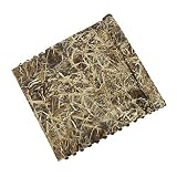 Auscamotek 300d Duck Blind Material Camo Netting for Goose Hunting Camouflage Net Boat Blinds Mats Dry Grass 5ft&times;10ft