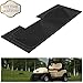 KIWI MASTER Floor Mats Floor Liners Compatible for Club Car Precedent,Floorboard Cover for Club Clean Golf Cart, Black