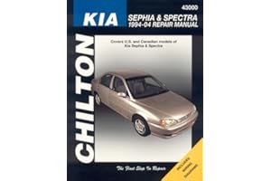 Chilton's Kia Sephia 1994-01 and Spectra 2000-04: 1996 Through 2002 (Chilton's Total Car Care Repair Manual)