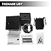 7artisans 50mm F1.1 Large Aperture Portrait Fixed Focus Lens for Leica M-Mount Cameras and Sony E-Mount Cameras with Caden Lens Pouch Bag (Black)