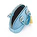 JHFY Princess Little Purses Satchel Crossbody Bag Wallet Shell Shape Handbags(Blue)