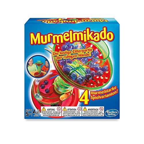 Hasbro Spiele Murmelmikado, spannungsgeladene Geschicklichkeitsspiel für Kinder ab 5 Jahren – Bild 4