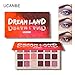 UCANBE Pro 18 Shimmer & Matte Pigmented Eyeshadow Palette - Pink Peachy Red Brown Metallic Glitter Eye Shadow Makeup Pallet