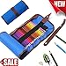 #1 Colored Pencils Set, Premium Color Pencil Drawing Kit With Roll Up Canvas Case For Adults And Kids, (Include Colored pencil and Sharpener)