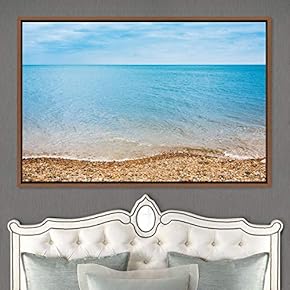 signwin Framed Canvas Wall Art Coastal Freedom Aerial...