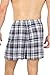 Texere Men's Plaid Boxer Short Underwear (Dionysus, Black/Gray, XX-Large) Comfortable Pajama Bottoms for Him MB6105-1KG-XXL