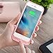 iPhone 6S Plus Battery Case, iPhone 6 Plus Battery Case, ZVOLTZ Wireless iPhone 6S Plus Charging Case (5.5 Inches)[Rose Gold][1-Year Warranty] - 4000mAh Portable Charge[MFI Apple Certified]