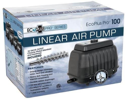 EcoPlus Pro 100 Linear Air Pump 2200 GPH-728378