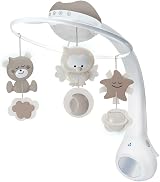 Infantino 3-in-1 Projector Musical Mobile Grey