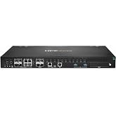 HPE 9114 Router - 4 Ports - 4 RJ-45 Port(s) - Management Port - 8 SFP+ Slots, SFP (mini-GBIC) Slots - 10 Gigabit Ethernet - 1U - Rack-mountable - 1 Year