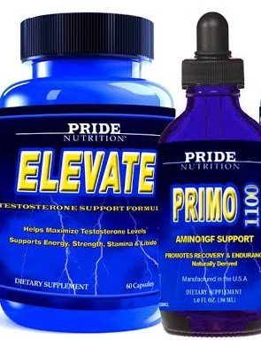 #1 Muscle Building Agent 60 Caps- Plus Free Bottle of Liquid PRIMO1100 Anabolic Growth Recovery Testosterone Booster Formula