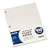 TOPS Reinforced Filler Paper, Wide Rule, 10-1/2 x 8
