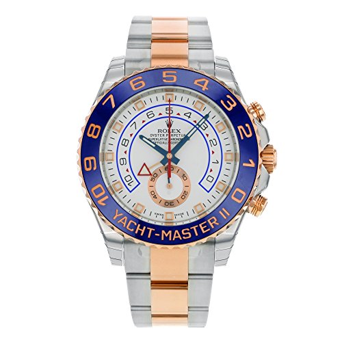 Rolex-Yacht-Master-II-Chronograph-Automatic-White-Dial-Mens-Steel-and-18K-Everose-Gold-Watch-116681-0002