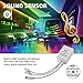 TATUFY LED Strip Lights 32.8ft Flexible Tape Lights Music Sync Color Changing, Rope Light 600 SMD 3528 LED Light Strips Kit for Home, Bedroom, Kitchen,DIY Decoration
