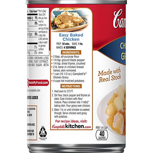Campbell's Gravy, Chicken, 10.5 Ounce (Pack of 12)