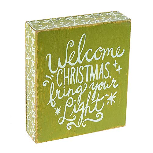 Midwest-CBK Wall Plaque - Welcome Christmas (Certified Refurbished)