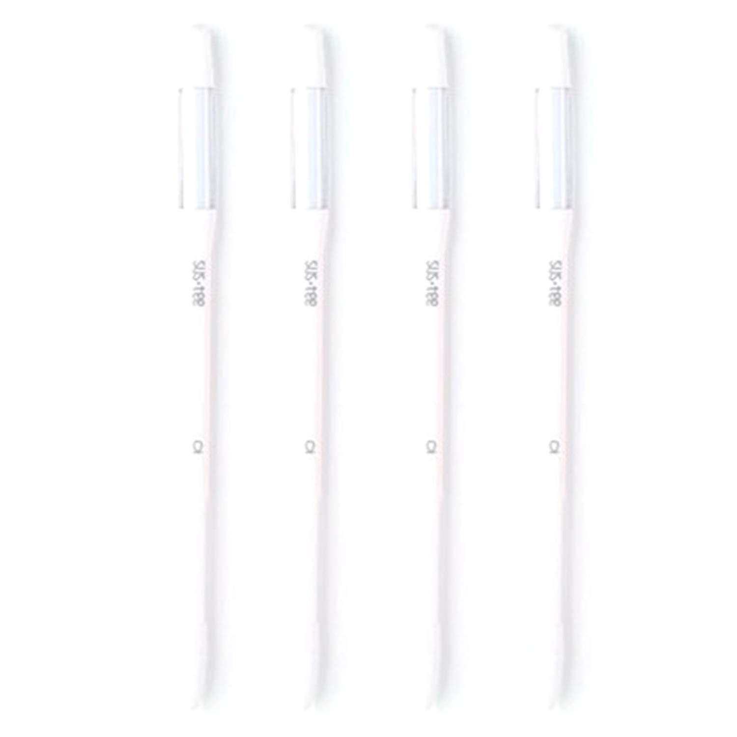 IPPINKA Sustee Aquameter, Set of 4, Plant Soil Moisture Sensor, (White, Medium)
