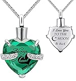 YOUFENG Urn Necklaces for Ashes Always in My Heart