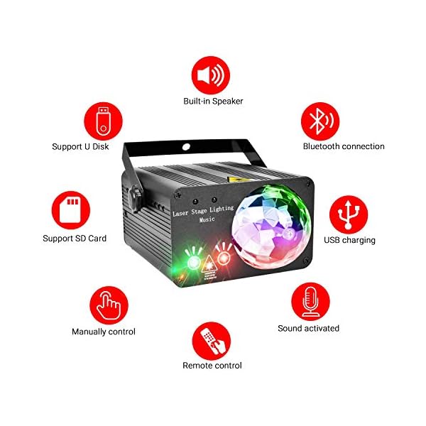 party light & sound speaker